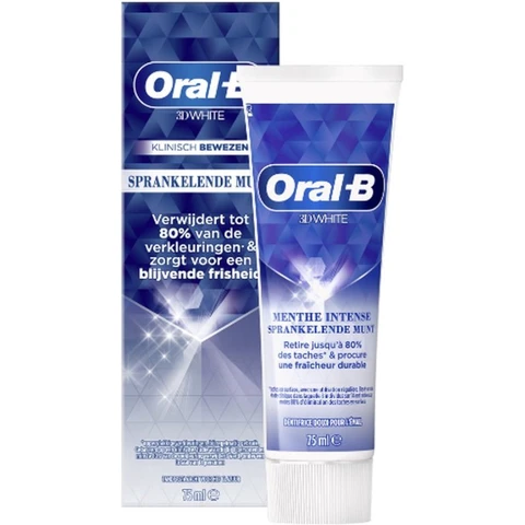 ORAL-B Toothpaste - 3D White Sparkling Mint 75 ml