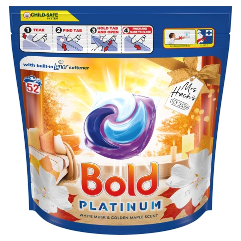 Bold PODS Washing Liquid Capsules, 52 Washes 52ct
