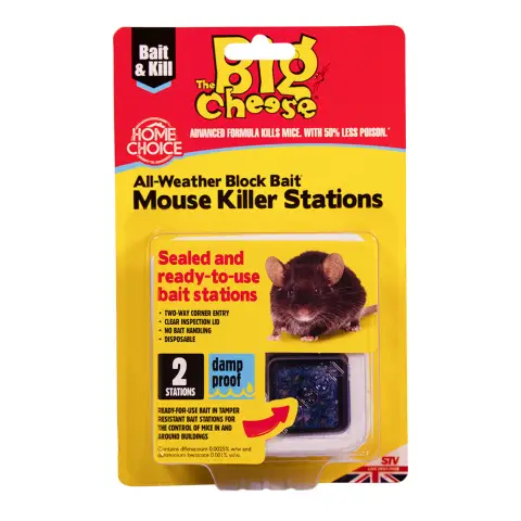 Big Cheese All Weather Mouse Block Bait
