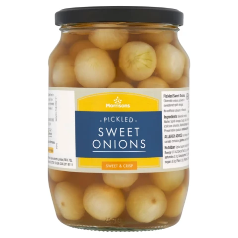 Morrisons Pickled Sweet Onions 690g