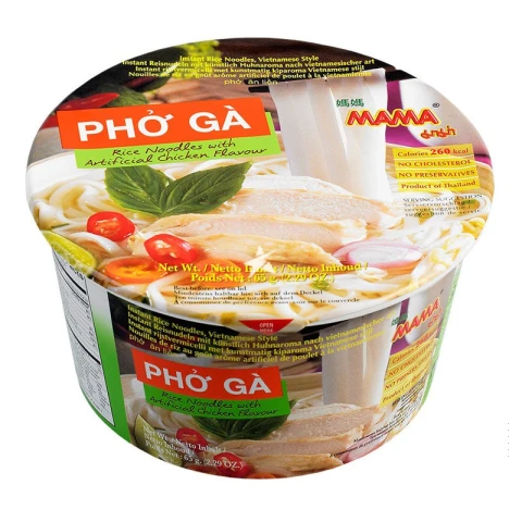 Mama Chicken Bowl Noodles 65g