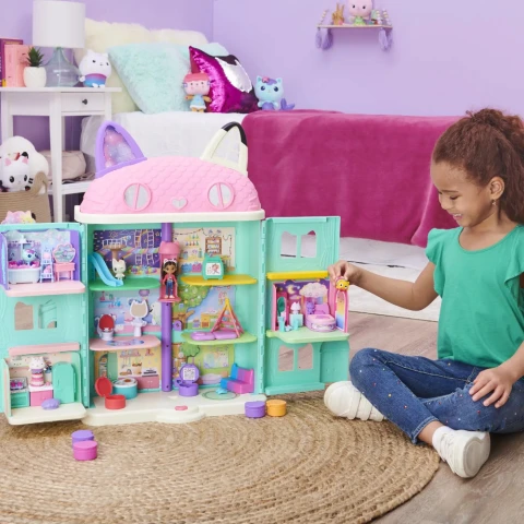 Gabby's Dollhouse Deluxe Room Bedroom Playset