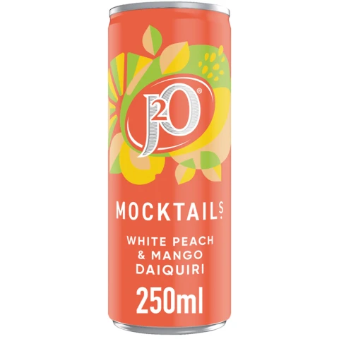 J2O Mocktail White Peach & Mango Daiquiri 250Ml
