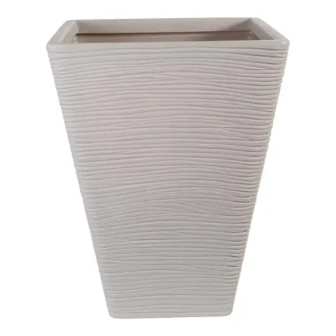 Amalfi Tapered Tall 40cm x 40cm x 52cm-Stone