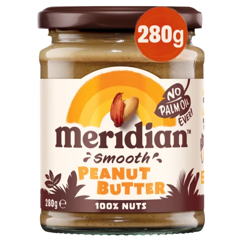 Meridian Smooth Peanut Butter 280G