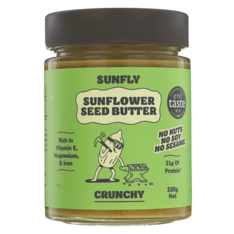 Sunfly Sunflower seed butter; Smooth - 330G