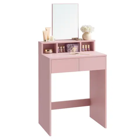 VASAGLE Dressing Table, 60x40x127cm