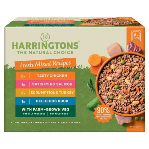 Harringtons Fresh Mixed Recipes 6 x 400g