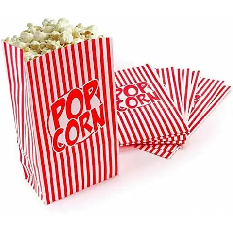 Unique Party Small Popcorn Boxes, 8 Pack