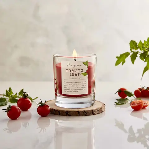Wax Lyrical Candle Homegrown Tomato Leaf 586g