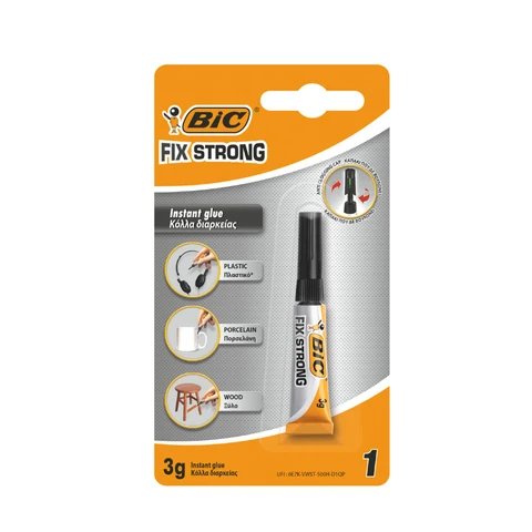 BIC Fix Colle liquide instantanée forte 3 g 1 unité 9017581
