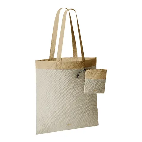 Beneunder GP155, Tragetasche - Faltbare Schultertasche, Grau Braun