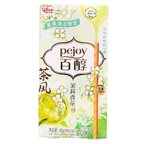 Glico Pocky Jasmin Tea Flavor Biscuit Sticks 42g