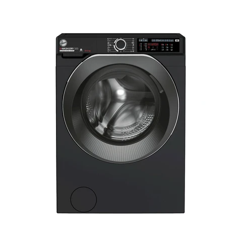 Hoover HD 496AMBCB/1-80 H-Wash & Dry 500 9kg/6kg 1400 Spin Washer Dryer - Black