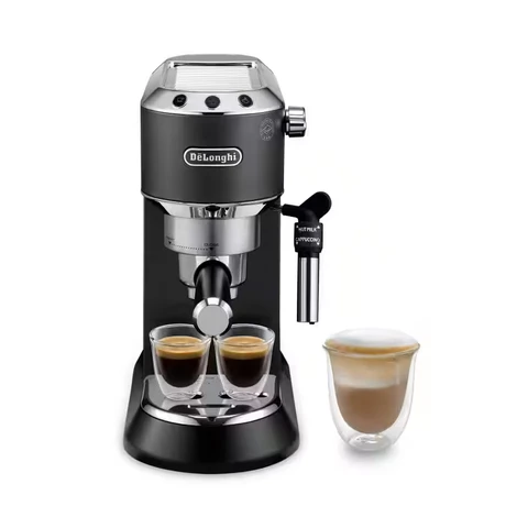 De'Longhi Dedica Style EC685.BK Machine à Expresso 15 Bars, Thermobloc et réservoir 1,6 L – Noir