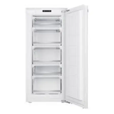 CDA FW582 Integrated Three-Quarter Height Freezer, White