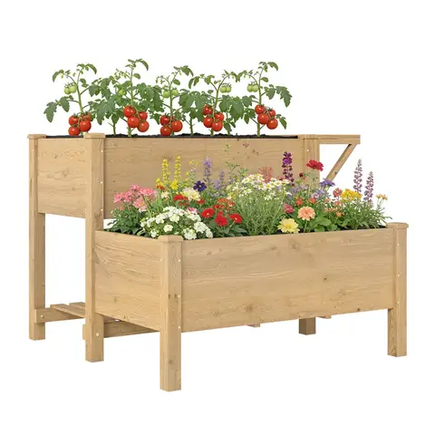 blumenkasten ohne löcher Blumenkasten quadratisch ohne Boden für den Garten | Online kaufen main image 1