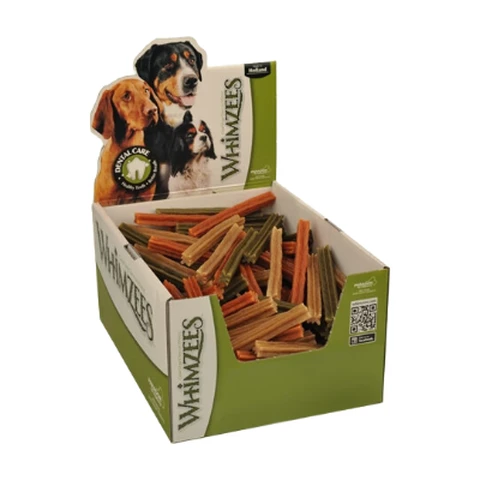 Whimzees Stix Zahnkauartikel für Hunde S (7-12 kg) 150 Stück 2,25 kg