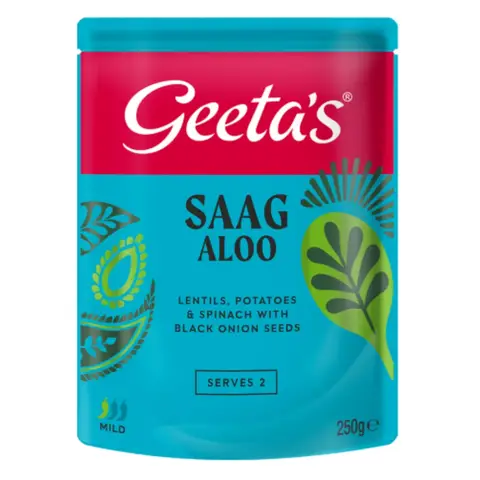 Geetas Saag Aloo 250G