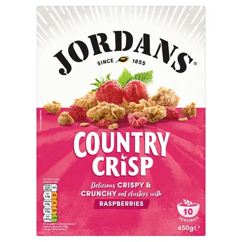 Jordans Country Crisp Raspberry Cereal 450g