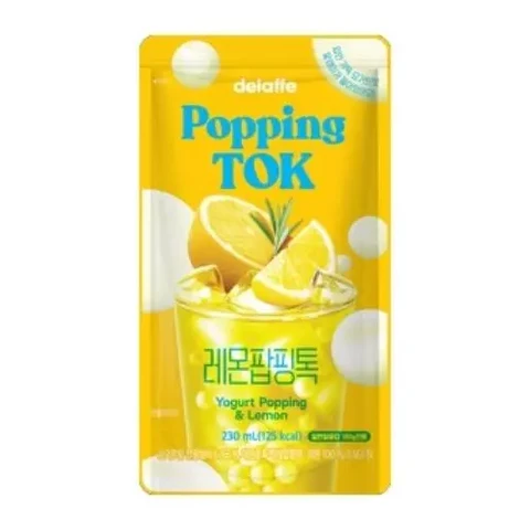Delaffe Lemon Popping Tok 230ml