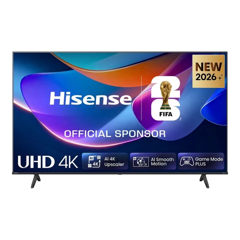 Hisense 58A6S 58 Zoll 4K UHD Smart-TV HomeOS U9.5 Dolby Vision HDR Game Mode Plus Alexa integriert Schwarz