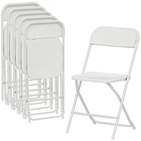 kunststoffstühle esszimmer weiss 6er