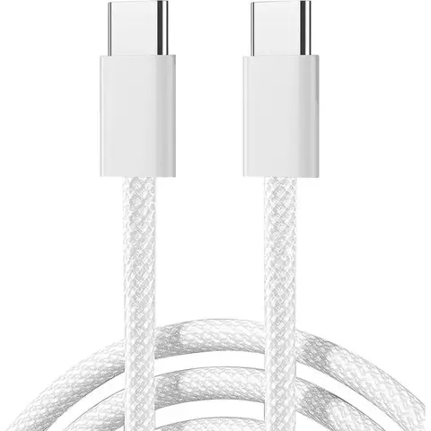 Joyroom Ben Serie S-A45 USB-C / USB-C 60W Kabel 1m - Weiß