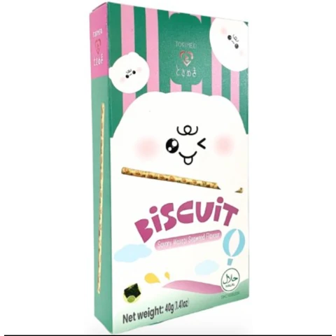 Tokimeki Bâtonnets de Biscuits Salés Wasabi & Nori 40 g
