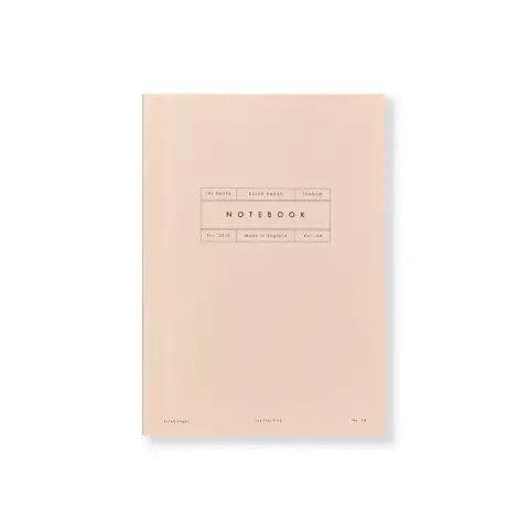 Katie Leamon A5  Notebook Lined Paper 100GSM Blush