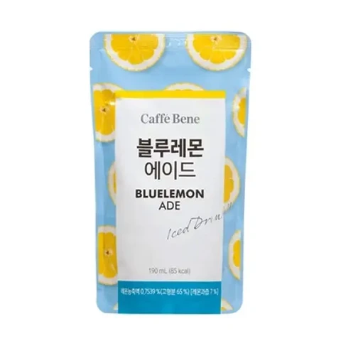 Blaue Zitrone Ade Beutel 190ml
