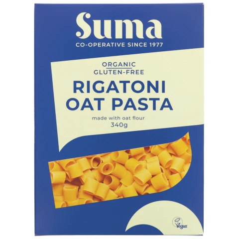 Suma Organic Rigatoni Oat Pasta - 340G