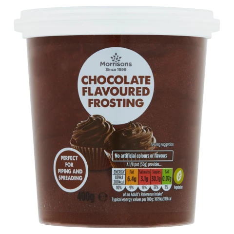 Morrisons Chocolate Frosting 400g