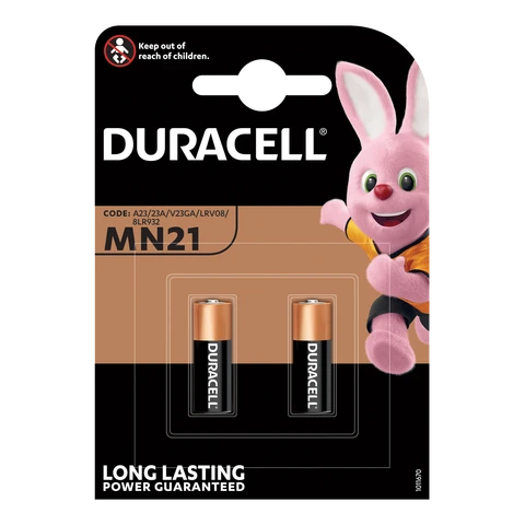 Duracell MN21 12V Alkaline Batteries - 2 Pack