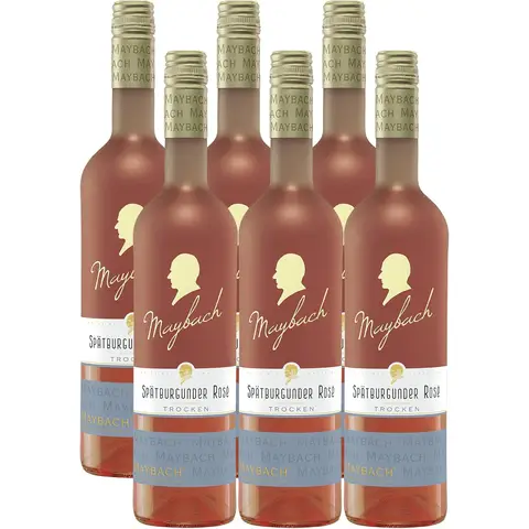 Maybach pinot noir roséwein trocken 6x0,75 L