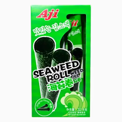 AJI Seaweed roll Original flavourAji海苔卷（原味）32.4g