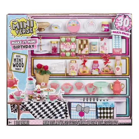MGA's Miniverse Make It Mini Birthday Multipack 