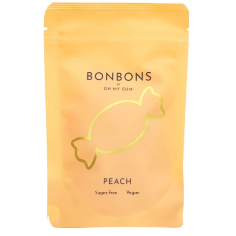 Oh My Gum! Peach Bonbons - 32G