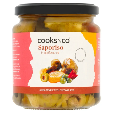 Cooks & Co Saporiso Mixed Veg in Oil 280g