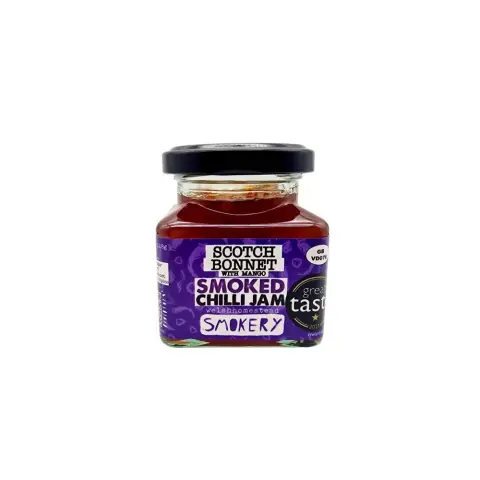 Welshhomestead Smokery - Scotch Bonnet & Mango Smoked Chilli Jam - 128g