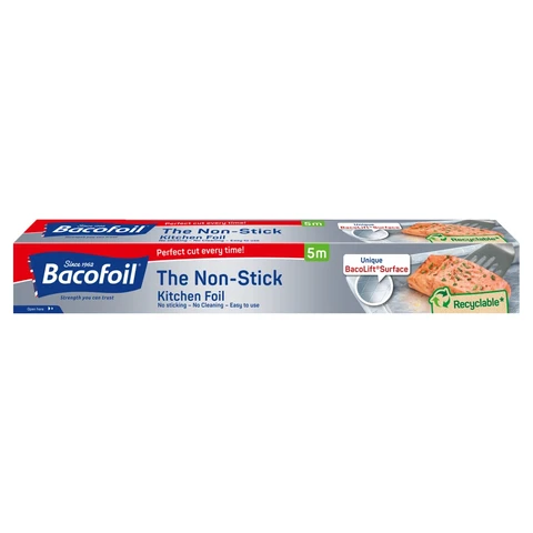 Bacofoil The NonStick Kitchen Foil with EasyCut System 30cm x 5m