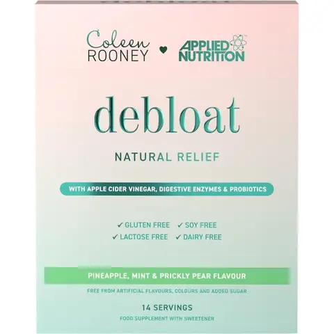 Applied Nutrition Colleen Rooney Debloat Stick Packs Pineapple, Mint & Prickly Pear Digestive Support - 14 Stick Packs