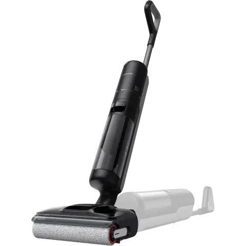 Dreame H12 Pro FlexReach Nass- und Trockensauger, Flaches 180° Design, 5-Minuten-Trocknung, 18 kPa Saugkraft, 90°C Heißwäsche, Doppelkantenreinigung, 50-Minuten-Reinigung