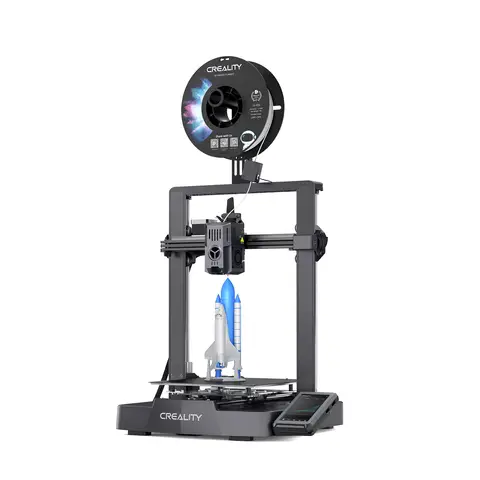 Creality Ender-3 V3 KE 3D Printer - 500 mm/s High-Speed Printing, Auto-Leveling, Sprite Direct Extruder, 300℃ Max Printing Temp Support, Ultra-Smooth & Stable Performance, 220×220×250 mm Print Volume