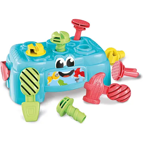 Clementoni baby werkbank activiteitentafel - multikleur, 10 stuks