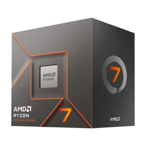 AMD Ryzen 7 8700F 8‑Kern 16‑Thread‑Prozessor mit Ryzen AI, bis zu 5,0 GHz, 65 W TDP, AM5‑Sockel, inkl. Wraith Stealth‑Kühler