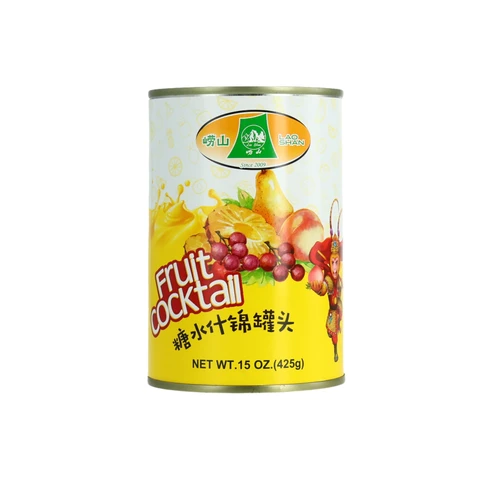 Laoshan Fruchtmischung in Sirup, Dose, 425 g