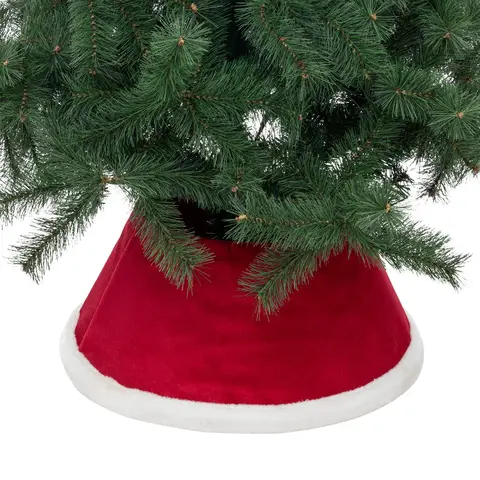 Feeric Kerstboomrok, rood & wit, 56cm