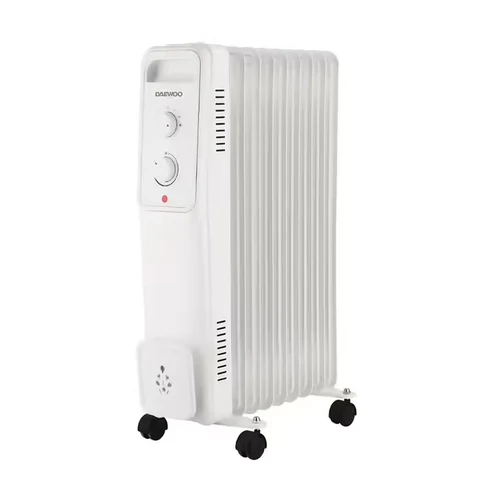 Daewoo DOH-499M Radiateur à bain d'huile 2000 W - Blanc