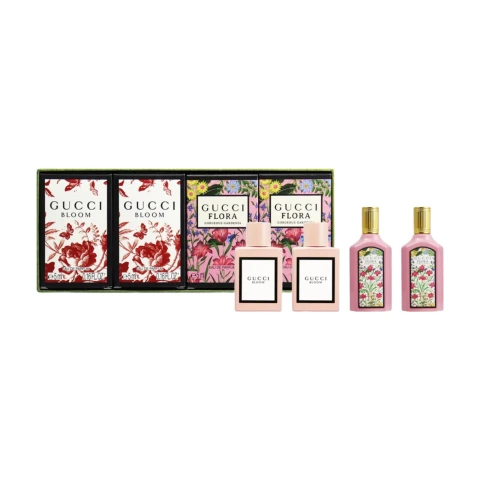 Duft-Set Ladies Garden Collection Miniaturen (2x 5ml Bloom EdP + 2x 5ml Flora Gorgeous EdP)